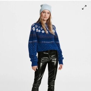 Rag & Bone Fran Alpaca Blend Crew XXS